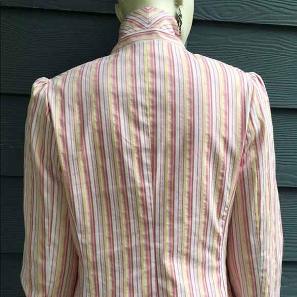 Apostrophe Blazer Multicolor Lined Stretch Sz 8 - Picture 4 of 8